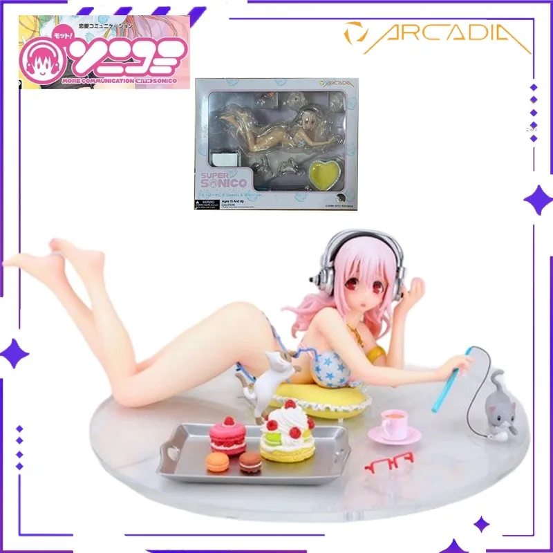 ARCADIA Original Authentic Product SUPER SONICO Dessert and Bikini Exquisite Model Handmade Toy Gift Collection Ornament
ARCADIA Original Authentic Product SUPER SONICO Dessert and Bikini Exquisite Model Handmade Toy Gift Collection Ornament