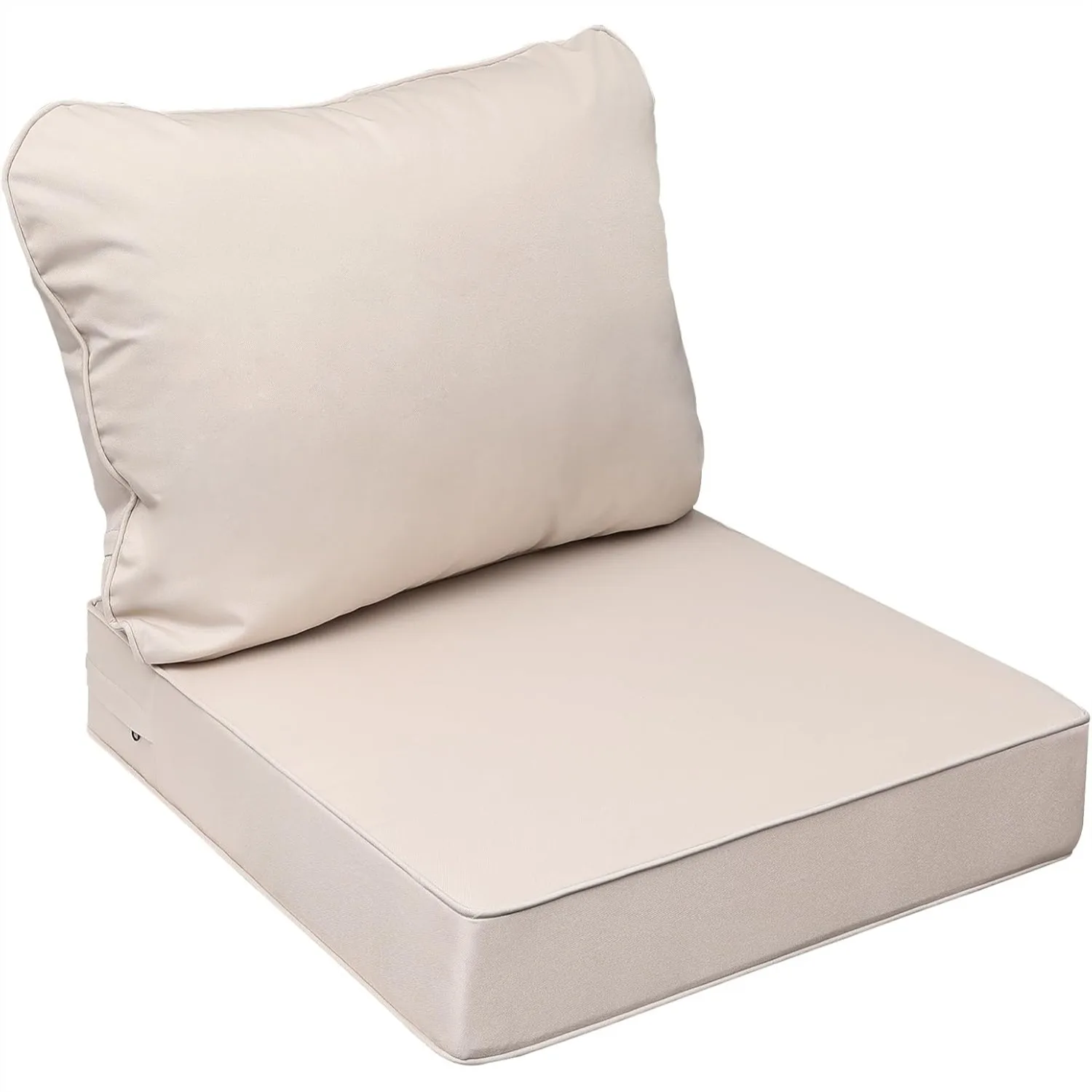 Outdoor Seat Cushions 24x24x5 inch, Waterproof & Fade-Resistant Patio Furniture Cushion with Back Support, Non-Slip Ties for
Outdoor Seat Cushions 24x24x5 inch, Waterproof & Fade-Resistant Patio Furniture Cushion with Back Support, Non-Slip Ties for