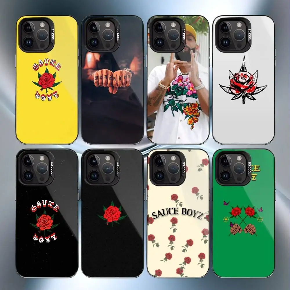 E-Eladio C-Carrion Sauce Boyz Phone Case For iPhone17, 16,15,14,13,12 Pro Max Black Candy Matte Shockproof Cover
E-Eladio C-Carrion Sauce Boyz Phone Case For iPhone17, 16,15,14,13,12 Pro Max Black Candy Matte Shockproof Cover
