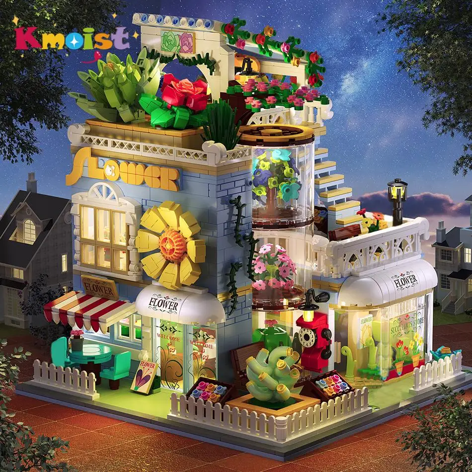 Assembly Toys Succulent Flower House Building Set Toys Educational Plastic Building Block Street View Build A Greenhouse Model
Assembly Toys Succulent Flower House Building Set Toys Educational Plastic Building Block Street View Build A Greenhouse Model