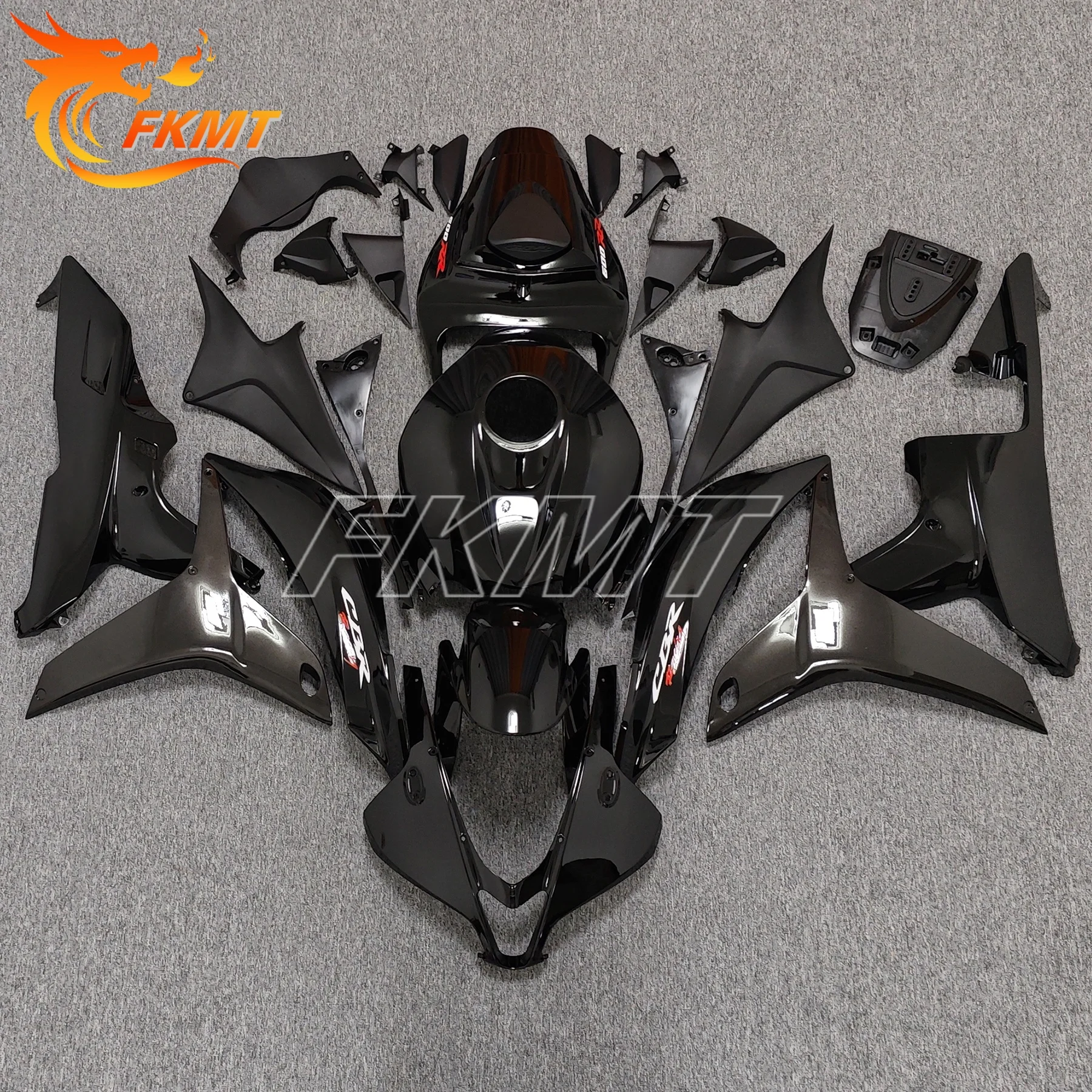 Injection mold fairings for CBR 600 RR 2007 2008 cbr600rr 07 08 ABS plastic fairing parts CBR600 F5 full glossy black bodyworks
Injection mold fairings for CBR 600 RR 2007 2008 cbr600rr 07 08 ABS plastic fairing parts CBR600 F5 full glossy black bodyworks