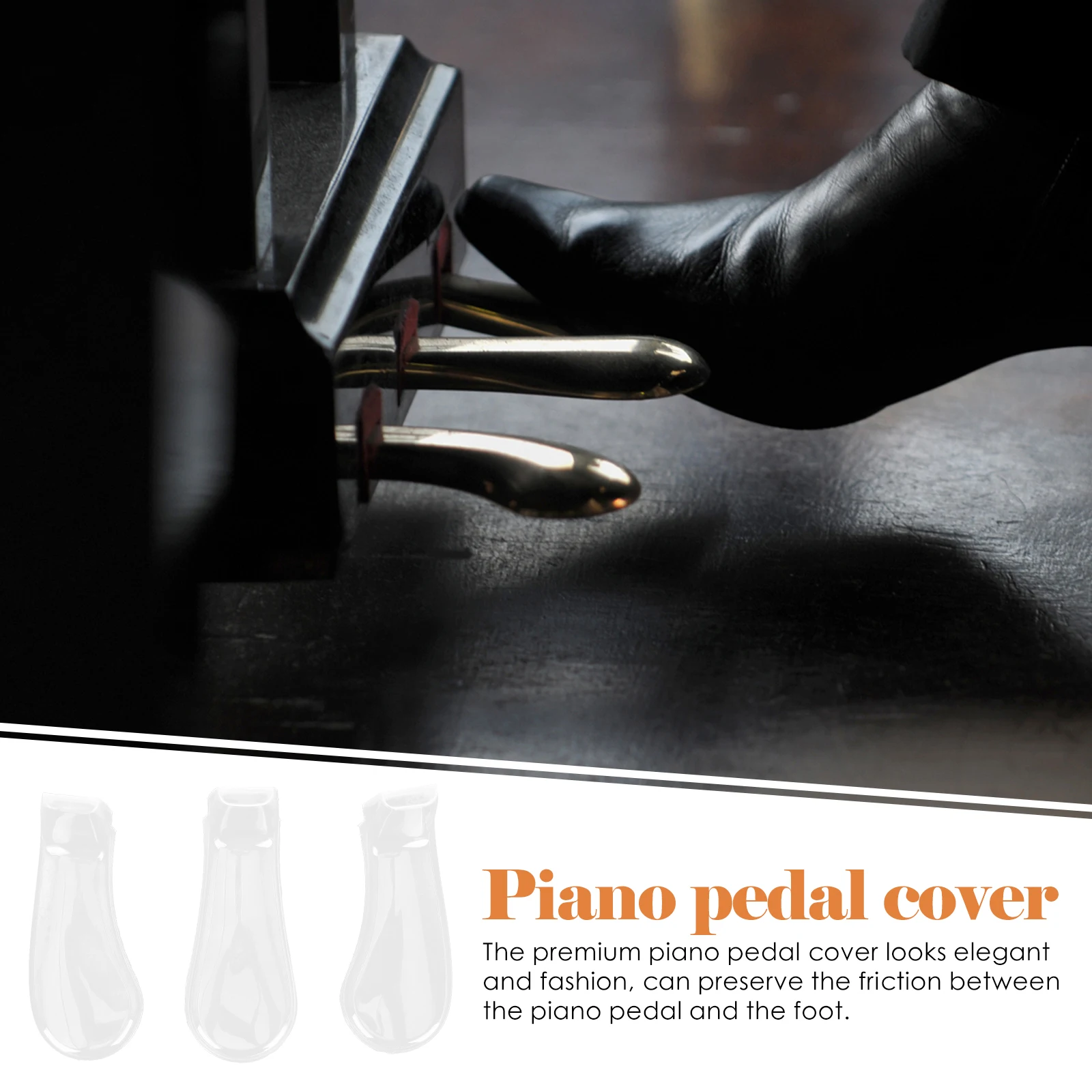 6pcs Piano Pedal Covers Durable Protective Foot Pad Sleeves For Keyboard Accessories Plastic Long Serving Life
6pcs Piano Pedal Covers Durable Protective Foot Pad Sleeves For Keyboard Accessories Plastic Long Serving Life