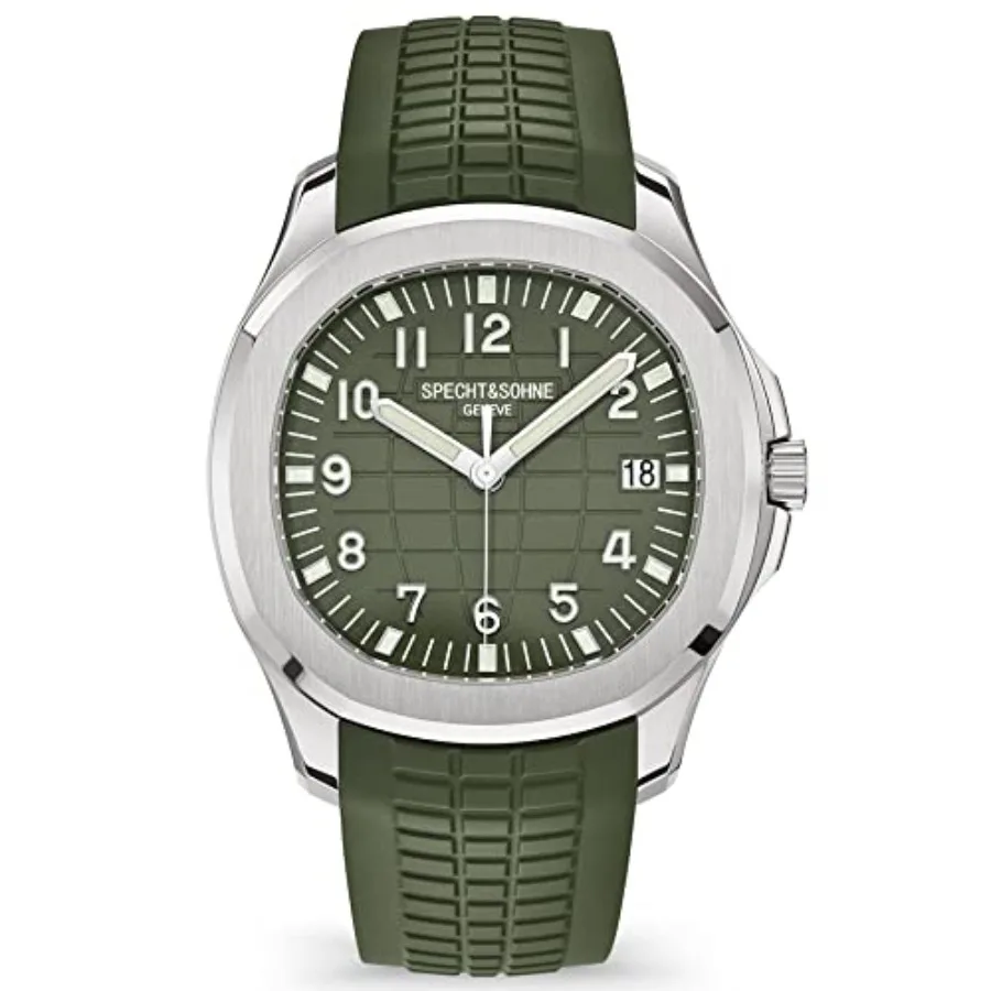 Specht and Söhne Watches for Men Japan Miyota 8215 Movement Watch Sport Movt Classic Automatic Mechanical Mens Wristwatch Rubbe
Specht and Söhne Watches for Men Japan Miyota 8215 Movement Watch Sport Movt Classic Automatic Mechanical Mens Wristwatch Rubbe
