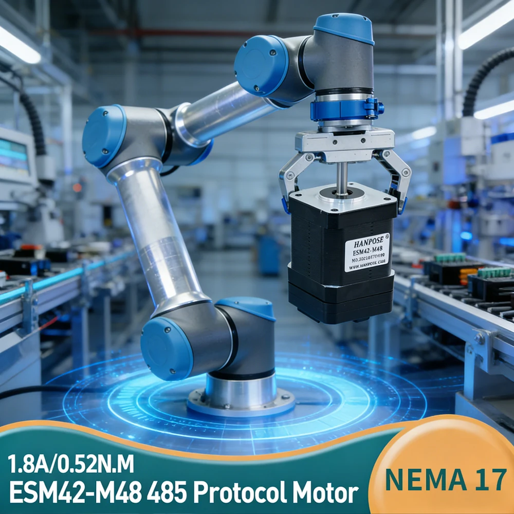 Closed loop integrated Motor ESM42-M48 1.8A 52N.CM for 3D printer 485 communication protocol stepper motor
Closed loop integrated Motor ESM42-M48 1.8A 52N.CM for 3D printer 485 communication protocol stepper motor