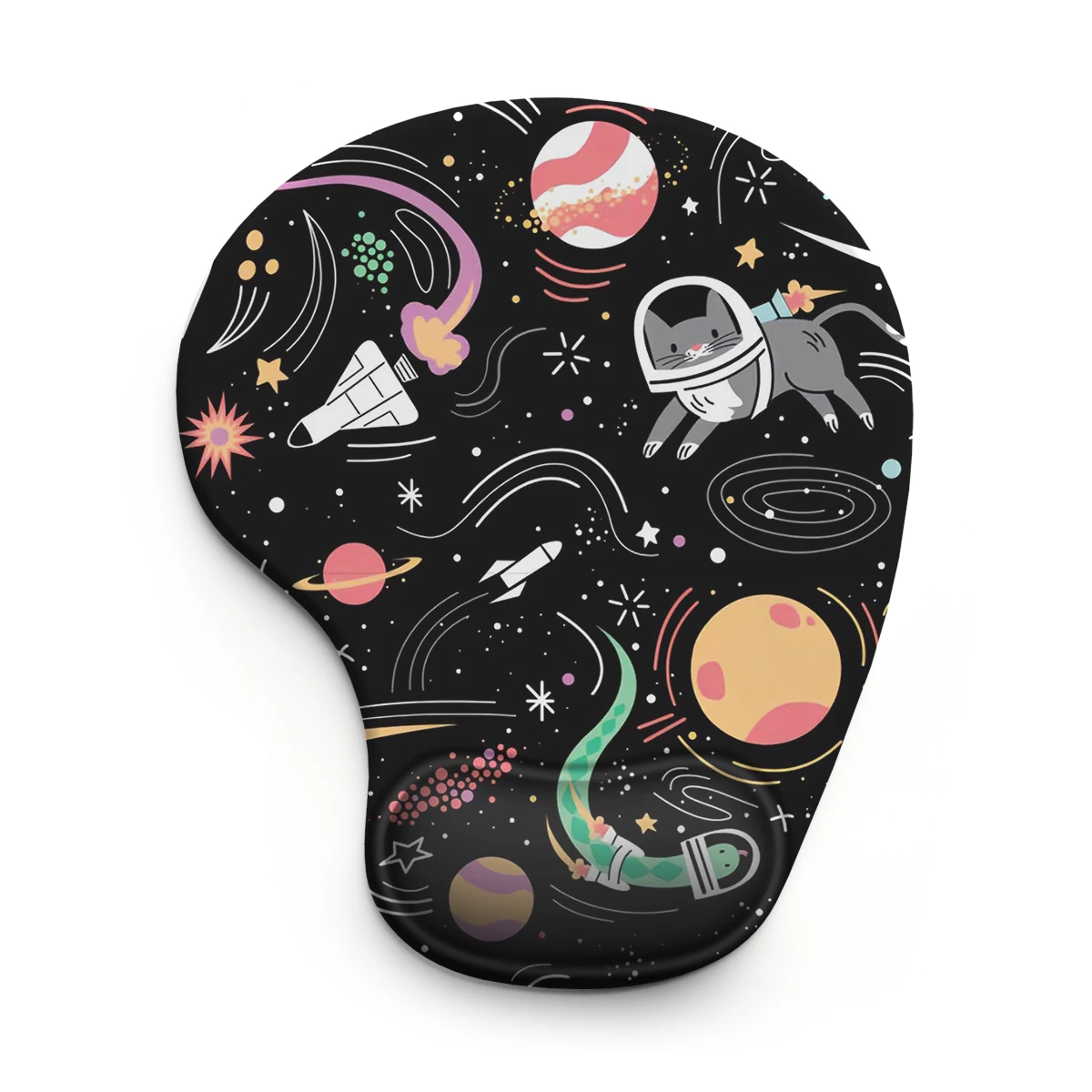 Magic Outer Space And Cat Mouse Pad Wrist Ergonomic Soft Anti-Slip Wrist Rest Support Mat Computer Mouse Pad for Office PC
Magic Outer Space And Cat Mouse Pad Wrist Ergonomic Soft Anti-Slip Wrist Rest Support Mat Computer Mouse Pad for Office PC