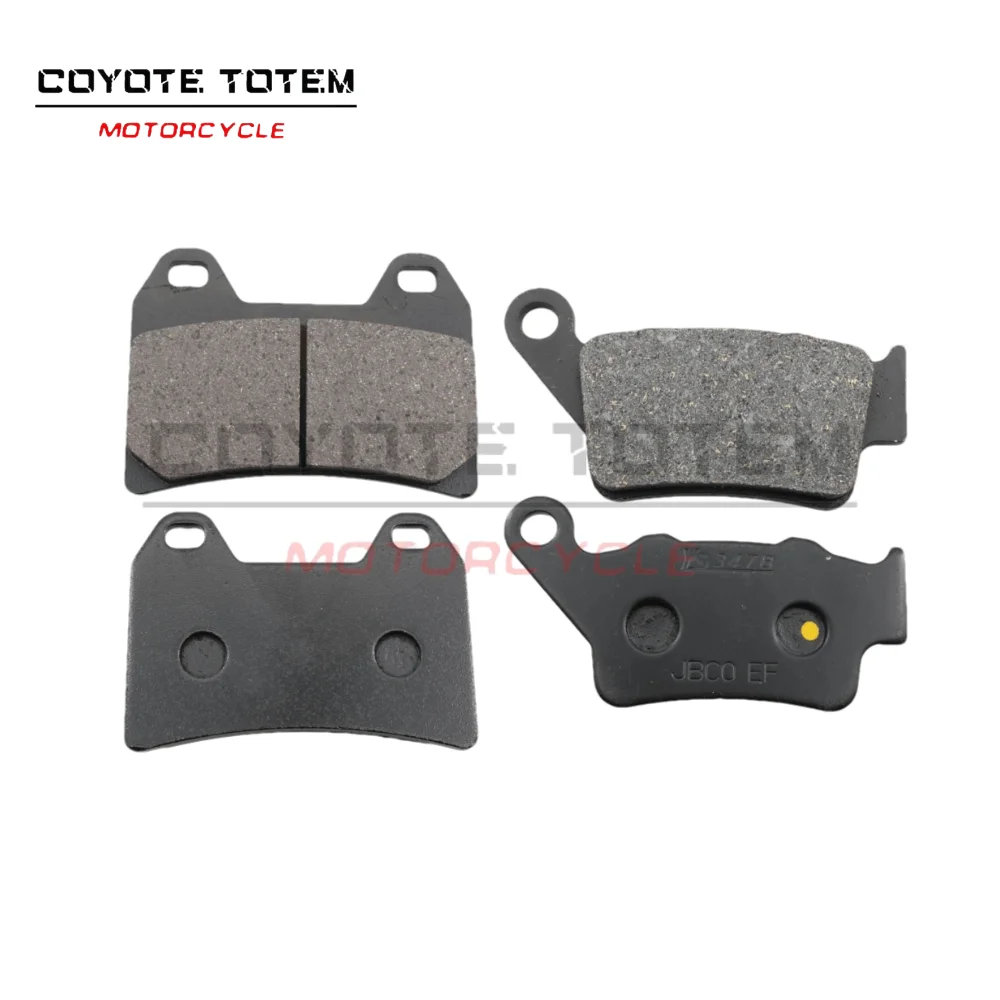 The front and rear brake pads of the motorcycle are applicable to BMW G650 Xmoto 2007 2008 2009 
The front and rear brake pads of the motorcycle are applicable to BMW G650 Xmoto 2007 2008 2009