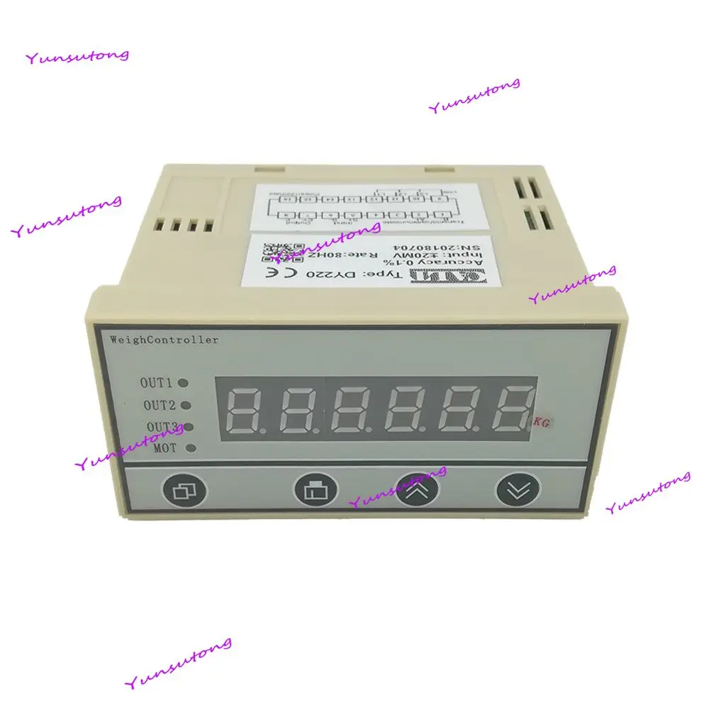CALT DY220 Контроллер дисплея тензодатчика, весовые клеммы, реле rs485, выход 4-20 мА, дополнительный индикатор веса
CALT DY220 Контроллер дисплея тензодатчика, весовые клеммы, реле rs485, выход 4-20 мА, дополнительный индикатор веса