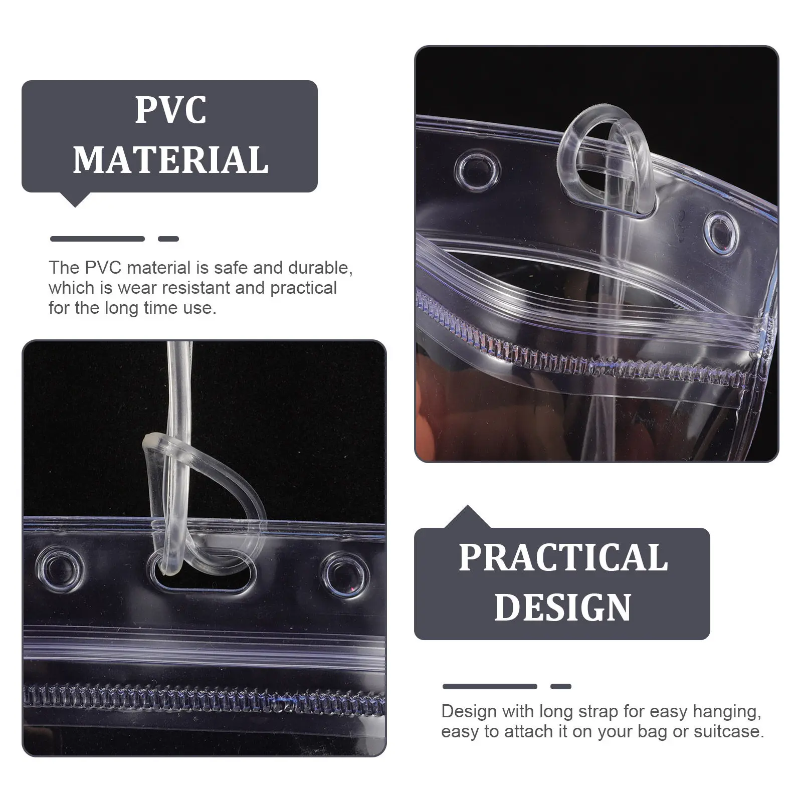 10Pcs Clear Luggage Tag PVC Holder Sleeve with Hanging Strap for Suitcase Backpack Id Card Protector Travel Accessory
10Pcs Clear Luggage Tag PVC Holder Sleeve with Hanging Strap for Suitcase Backpack Id Card Protector Travel Accessory