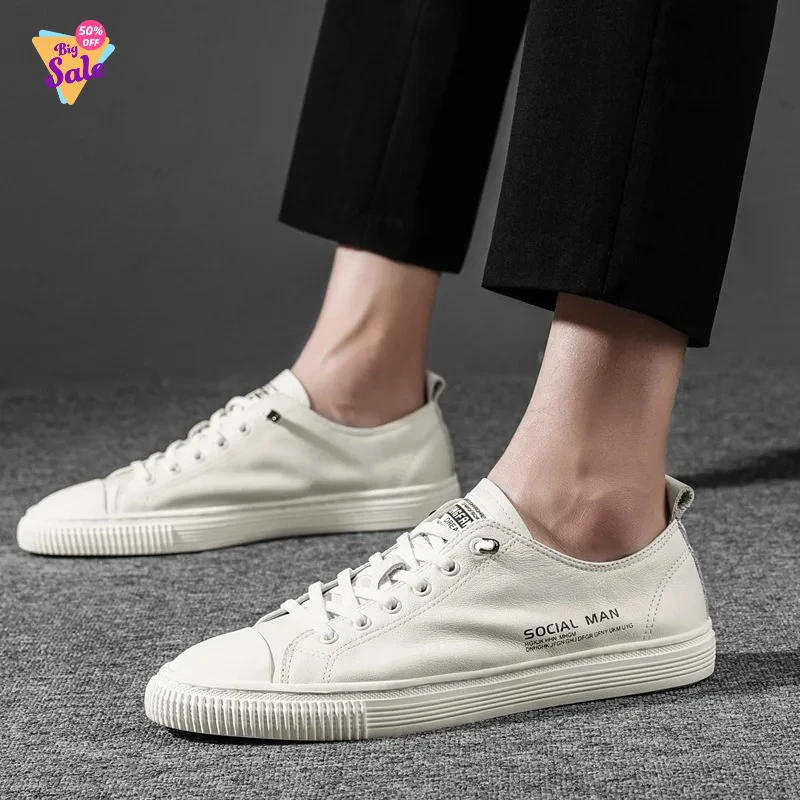 Мужские кроссовки из натуральной кожи, повседневные модные спортивные туфли ручной работы, на плоской подошве, на все сезоны, молодежные, белые, на шнуровке, в стиле скейтерских кед
Мужские кроссовки из натуральной кожи, повседневные модные спортивные туфли ручной работы, на плоской подошве, на все сезоны, молодежные, белые, на шнуровке, в стиле скейтерских кед