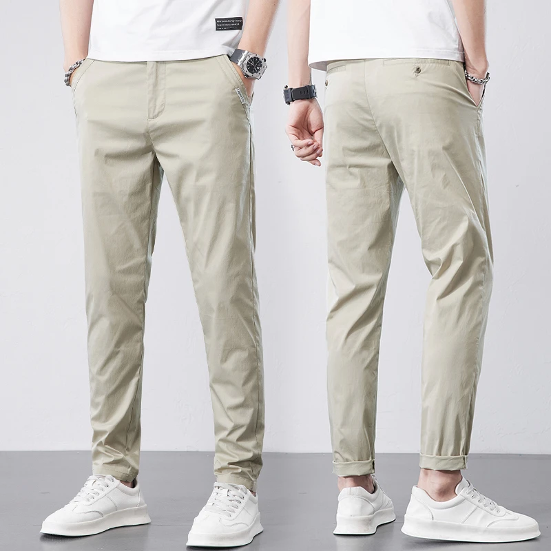 Summer Thin Lightweight Business Straight-leg Casual Pants Men's Simple and Versatile Small Western-style Pants
Summer Thin Lightweight Business Straight-leg Casual Pants Men's Simple and Versatile Small Western-style Pants