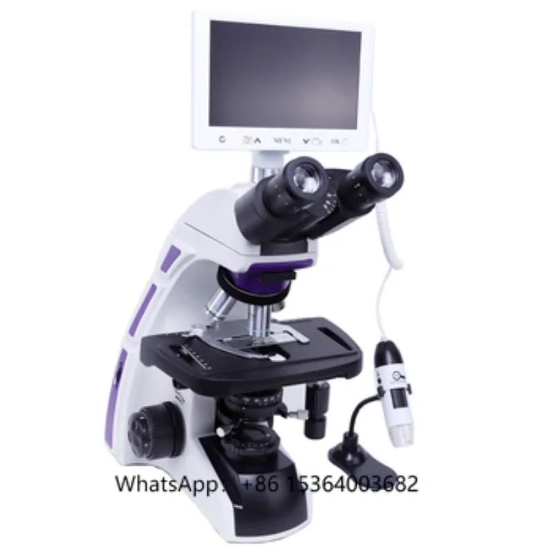 Popular Digital Student Optics Microscope Video Children's School Trinocular Biological Microscope With Lcd Screen
Popular Digital Student Optics Microscope Video Children's School Trinocular Biological Microscope With Lcd Screen