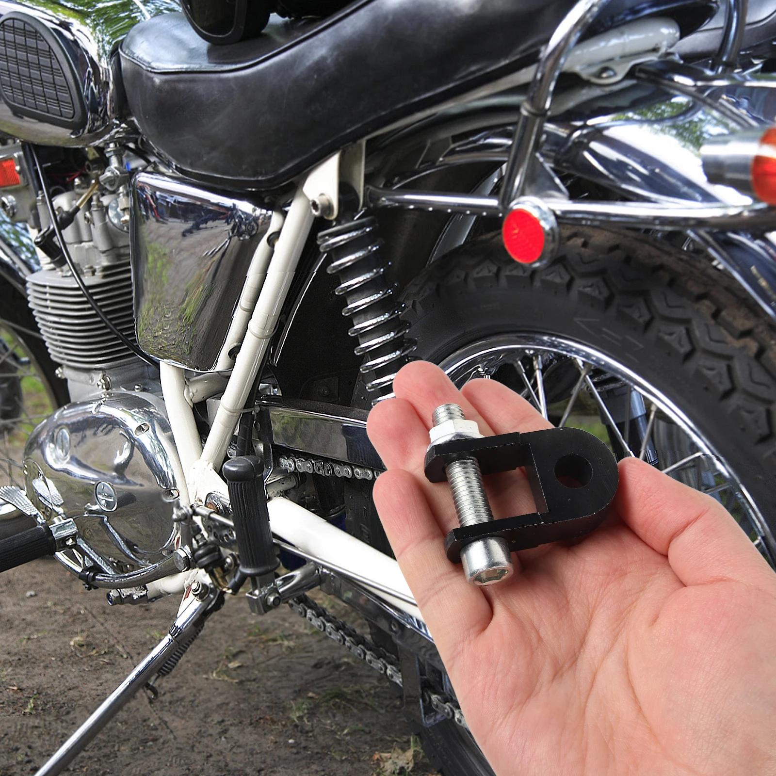 Motorcycle Rear Shock Extender Elevator Block Heightener 1 Pair Small Size with Screws Black Aluminum Alloy Stable Control
Motorcycle Rear Shock Extender Elevator Block Heightener 1 Pair Small Size with Screws Black Aluminum Alloy Stable Control