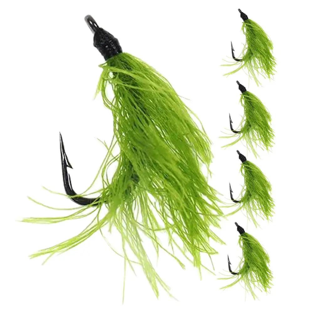 5 pcs Grass Hook Tackle Kit Freshwater Portable Fishing Hooks Saltwater Barbed Reusable Tackle Fishing Hook Set Kit
5 pcs Grass Hook Tackle Kit Freshwater Portable Fishing Hooks Saltwater Barbed Reusable Tackle Fishing Hook Set Kit