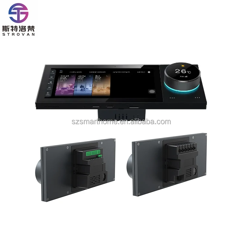 STLF 6 Inch IPS Smart Control Touch Screen Panel WiFi Compatible Hub for Zigbee Switch All-in-One Control with Smart Life APP