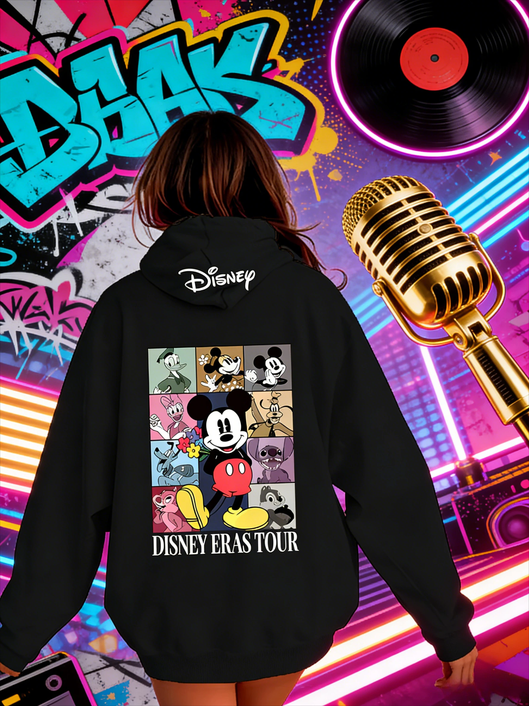 Disney имеет официально авторизованные ретро толстовки с коллажем в стиле Микки Мауса для мужчин и женщин в качестве зимнего фаната, повседневные подарки
Disney имеет официально авторизованные ретро толстовки с коллажем в стиле Микки Мауса для мужчин и женщин в качестве зимнего фаната, повседневные подарки