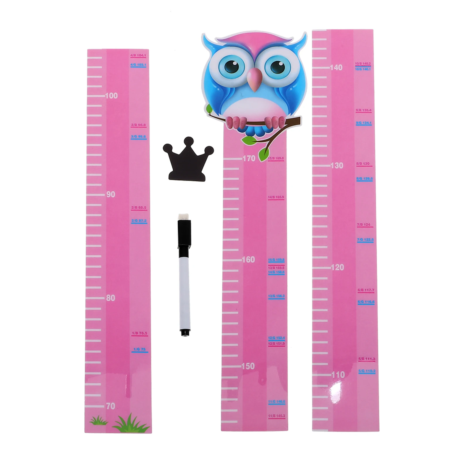 PVC Height Chart Stickers Kids Wall Decor Removable Growth Baby Measuring Charts Cartoon Animal Design Waterproof Poster
PVC Height Chart Stickers Kids Wall Decor Removable Growth Baby Measuring Charts Cartoon Animal Design Waterproof Poster