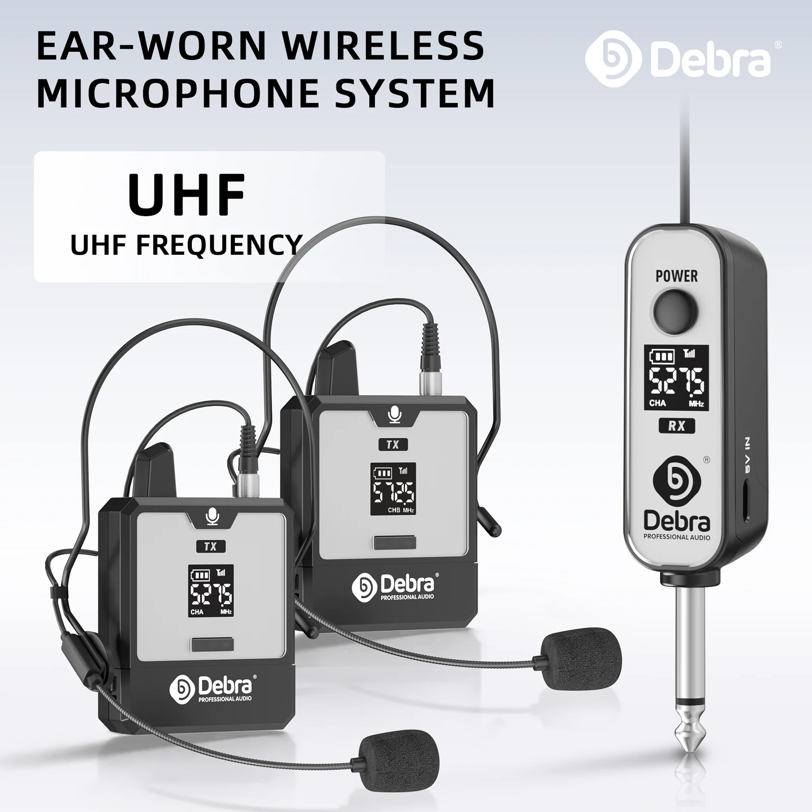 Беспроводная система микрофонов Debra DT-01/02, Plug-and-Play, диапазон частот: 520–590 МГц, для конференций и выступлений.
Беспроводная система микрофонов Debra DT-01/02, Plug-and-Play, диапазон частот: 520–590 МГц, для конференций и выступлений.