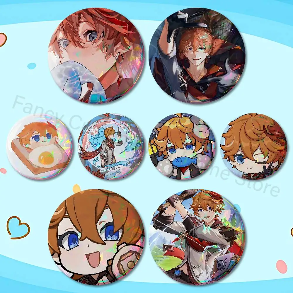 G-Genshin Impact Tartaglia Custom Badges 75mm 44mm 25mm Brooch Backpack Hat Enamel Pins Accessories Toys Gifts
G-Genshin Impact Tartaglia Custom Badges 75mm 44mm 25mm Brooch Backpack Hat Enamel Pins Accessories Toys Gifts