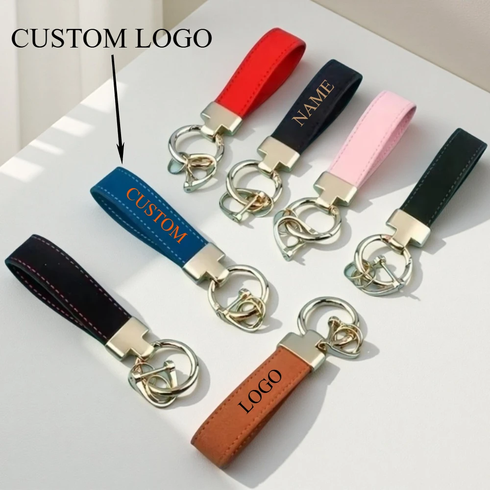 Custom Logo Name Suede Leather Metal Keychain Woman Man Key Ring Chain Personalized Buckle Car Moto Keyring Gift
Custom Logo Name Suede Leather Metal Keychain Woman Man Key Ring Chain Personalized Buckle Car Moto Keyring Gift