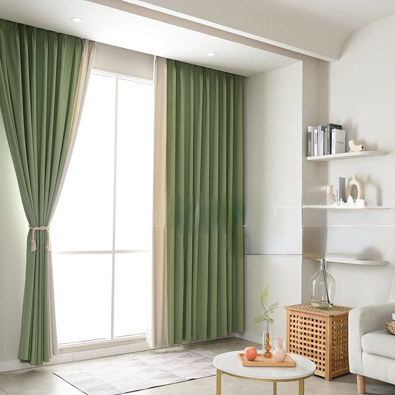Modern minimalist affection cotton curtain fabric curtain fabric high shading cotton and linen bedroom curtain 1
Modern minimalist affection cotton curtain fabric curtain fabric high shading cotton and linen bedroom curtain 1