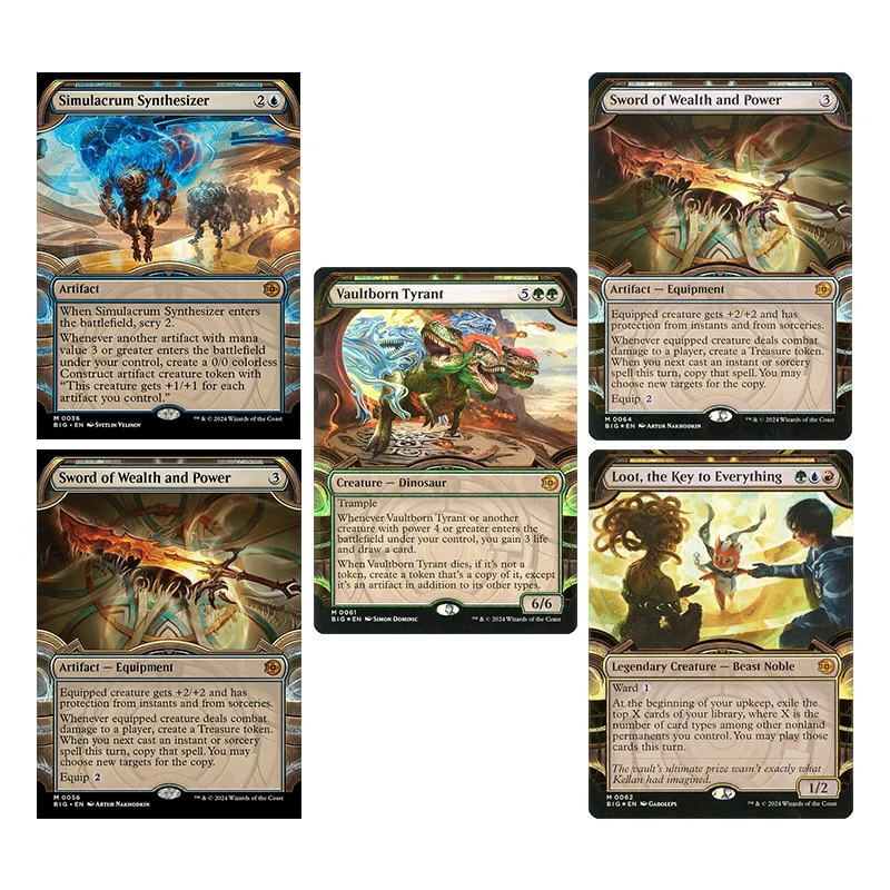 Homemade Diy Magic The Gatherings Storms Trading Card Gamesimulacrum Synthesizer Vaultborn Tyrant Collection Card Toys Gift
Homemade Diy Magic The Gatherings Storms Trading Card Gamesimulacrum Synthesizer Vaultborn Tyrant Collection Card Toys Gift