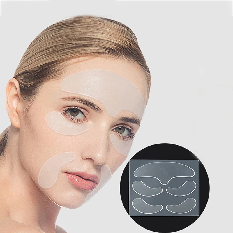 5pc Anti-wrinkle Silicone Patch Reusable Facial Neck Patch Improve Skin Lifting Care Tool
5pc Anti-wrinkle Silicone Patch Reusable Facial Neck Patch Improve Skin Lifting Care Tool