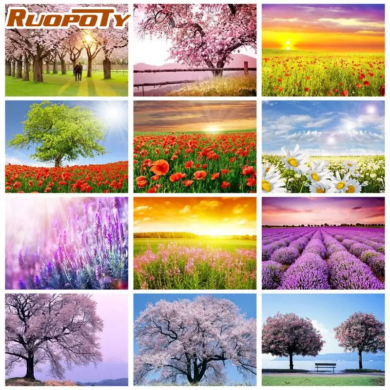 RUOPOTY Diy Painting by Numbers Beautiful Trees Handmade Painting By Number Plant Painting Home Decor
RUOPOTY Diy Painting by Numbers Beautiful Trees Handmade Painting By Number Plant Painting Home Decor