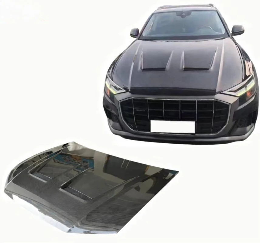 Высококачественный комплект для обновления переднего капота из настоящего углеродного волокна в стиле M FORAudi Q8 2019-2024
Высококачественный комплект для обновления переднего капота из настоящего углеродного волокна в стиле M FORAudi Q8 2019-2024