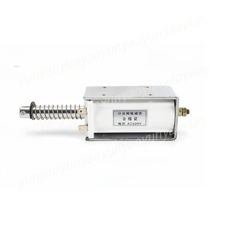 Long Stroke Push-pull Electromagnet 60mm Electromagnet AC220V
Long Stroke Push-pull Electromagnet 60mm Electromagnet AC220V