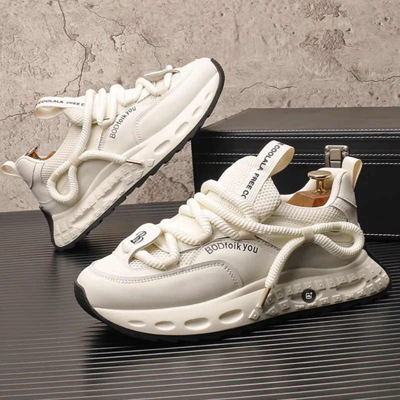 NEW Trendy, versatile, breathable mesh dad shoes, thick-soled height-increasing niche sports casual shoes
NEW Trendy, versatile, breathable mesh dad shoes, thick-soled height-increasing niche sports casual shoes