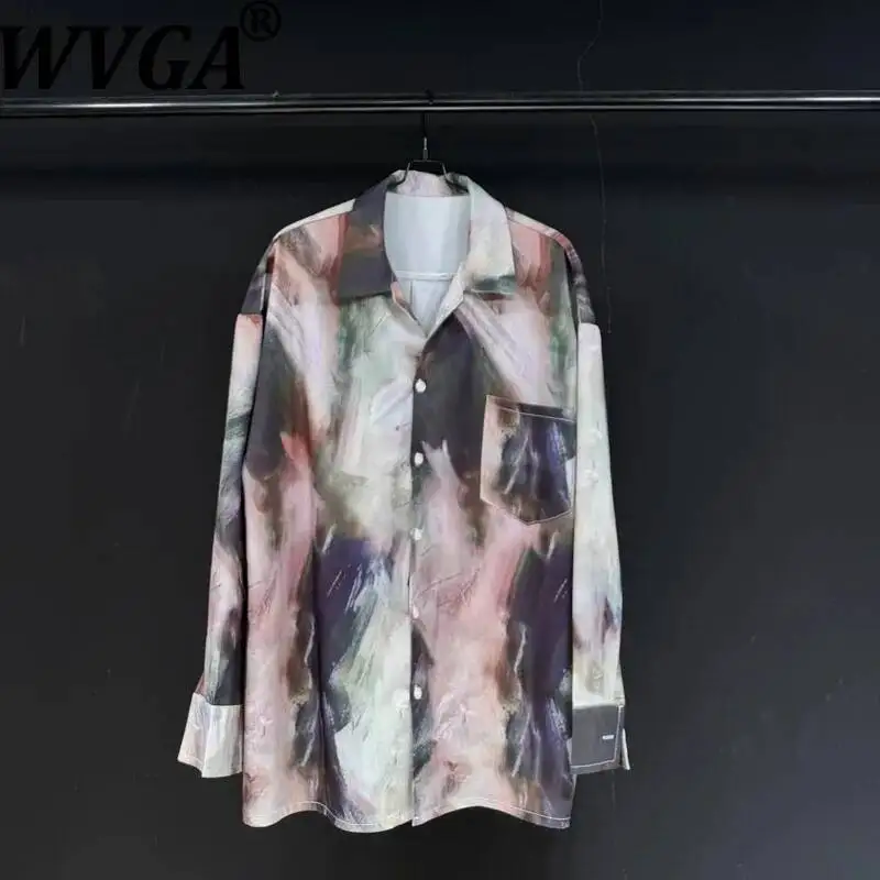 WVGA Spring Autumn New Men's Tide High Street Tie-dye Design Trendy Long Sleeve Shirts Niche Chic Casual Printed Tops Ins W22538
WVGA Spring Autumn New Men's Tide High Street Tie-dye Design Trendy Long Sleeve Shirts Niche Chic Casual Printed Tops Ins W22538
