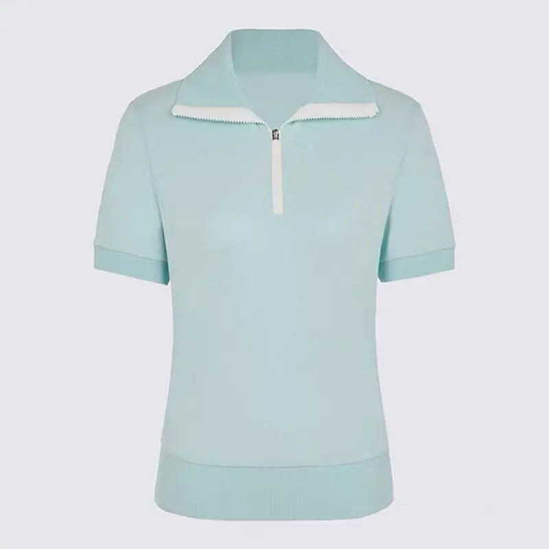 Korean 2026 New Ladies Golf Tee Exclusive Custom Thin Quick DryShort Sleeve Tops Women Summer Outdoor Sports Breathable T Shirts
Korean 2026 New Ladies Golf Tee Exclusive Custom Thin Quick DryShort Sleeve Tops Women Summer Outdoor Sports Breathable T Shirts