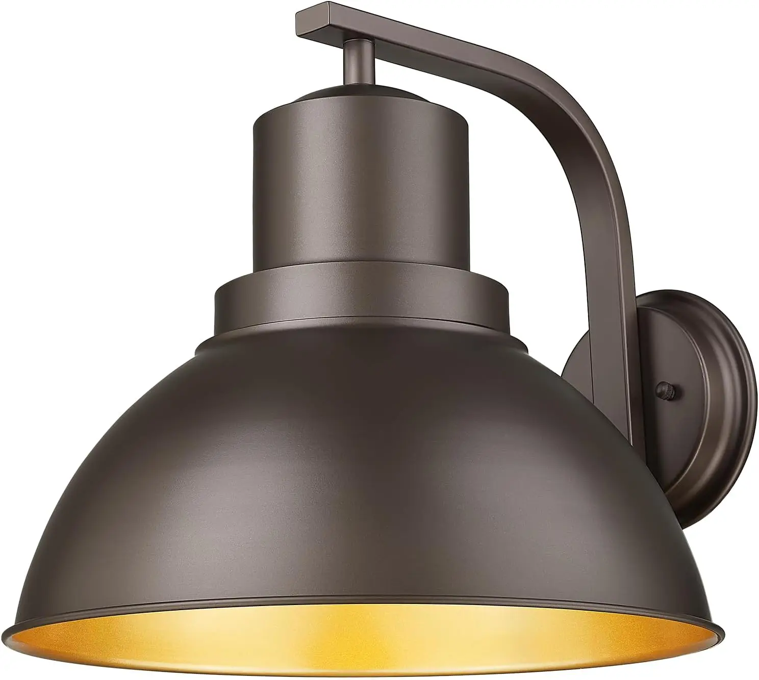 Большой настенный светильник для сараев, 16-дюймовый светильник с бронзовым купольным плафоном, отделка под бронзу с эффектом потертости, металлический светильник для помещений
Большой настенный светильник для сараев, 16-дюймовый светильник с бронзовым купольным плафоном, отделка под бронзу с эффектом потертости, металлический светильник для помещений