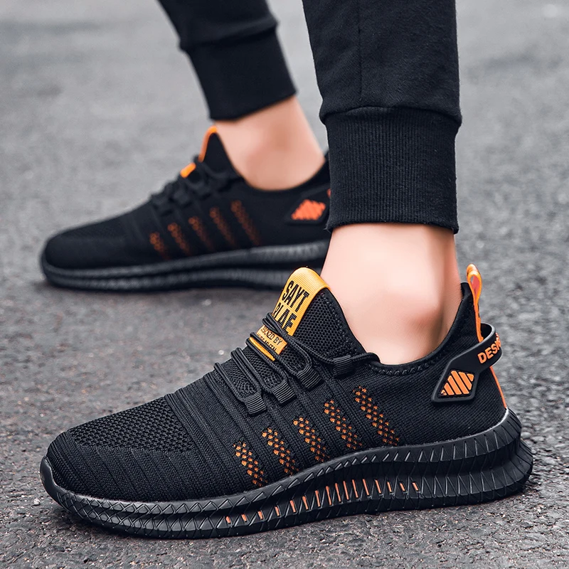 Men's casual sports shoes, breathable and lightweight outdoor mesh running shoes, large-sized jogging and walking shoes 39-48
Men's casual sports shoes, breathable and lightweight outdoor mesh running shoes, large-sized jogging and walking shoes 39-48