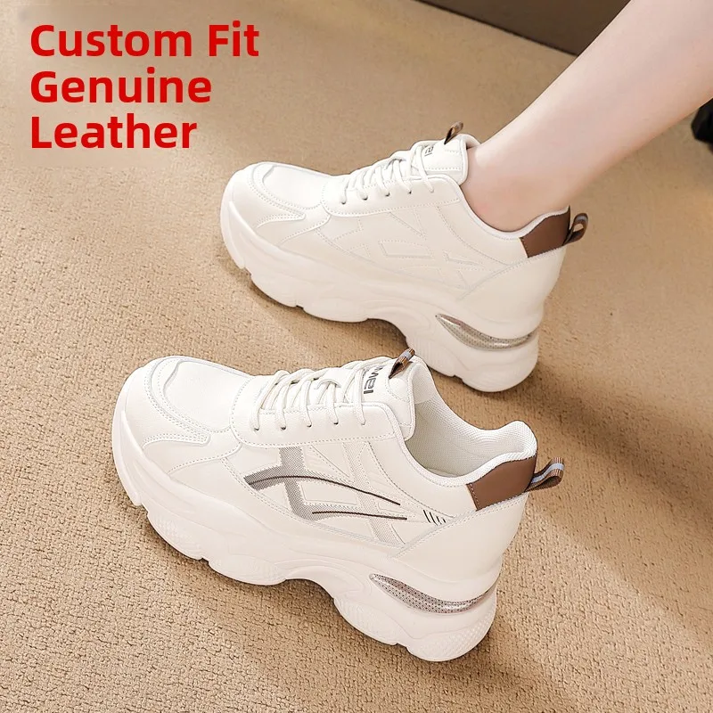 Women's Casual Leather Shoes Spring Autumn New Style Dad Shoes Low Top Slip-On Anti-Slip Warmth Increase Height Small Size
Women's Casual Leather Shoes Spring Autumn New Style Dad Shoes Low Top Slip-On Anti-Slip Warmth Increase Height Small Size
