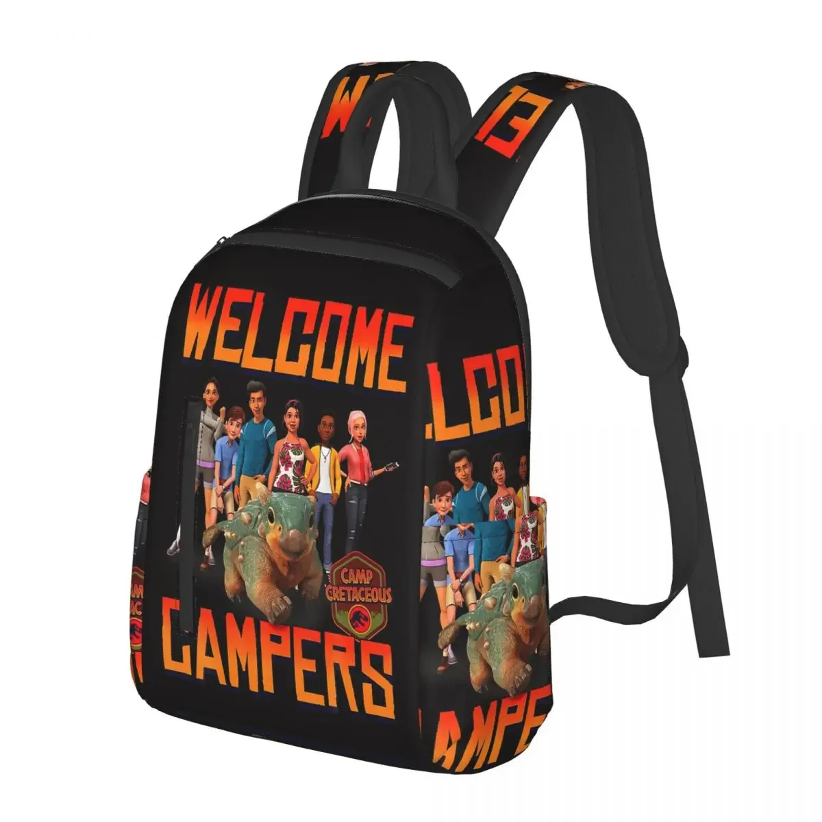 Jurassic World Camp Cretaceous Welcome Campers Group Student Backpack School Bag for Men Women Fashion Bookbag Shoulder Bags
Jurassic World Camp Cretaceous Welcome Campers Group Student Backpack School Bag for Men Women Fashion Bookbag Shoulder Bags