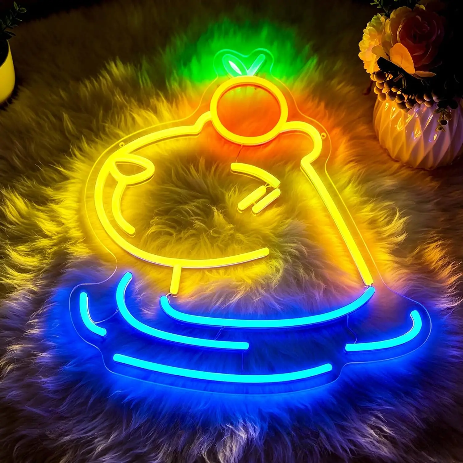  Cute Cartoon Little Duck Neon Sign USB LED Wall Light Animal Themed Decor Kids Bedroom Nursery Birthday Party Home Night Light
Cute Cartoon Little Duck Neon Sign USB LED Wall Light Animal Themed Decor Kids Bedroom Nursery Birthday Party Home Night Light