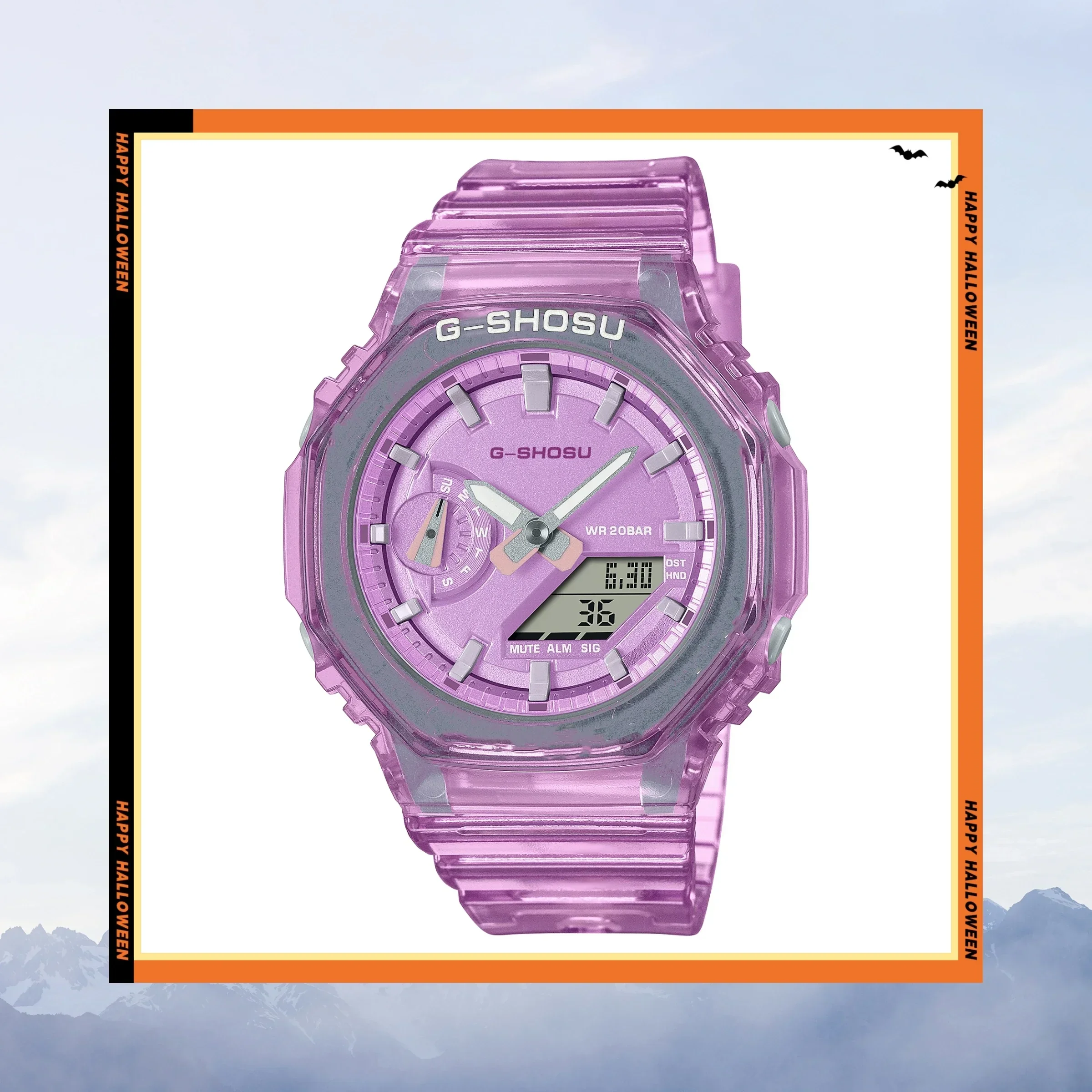 Электронные цифровые часы унисекс, светодиодный двойной дисплей, мировое время, резиновый ремешок, полнофункциональная серия из дуба
Электронные цифровые часы унисекс, светодиодный двойной дисплей, мировое время, резиновый ремешок, полнофункциональная серия из дуба