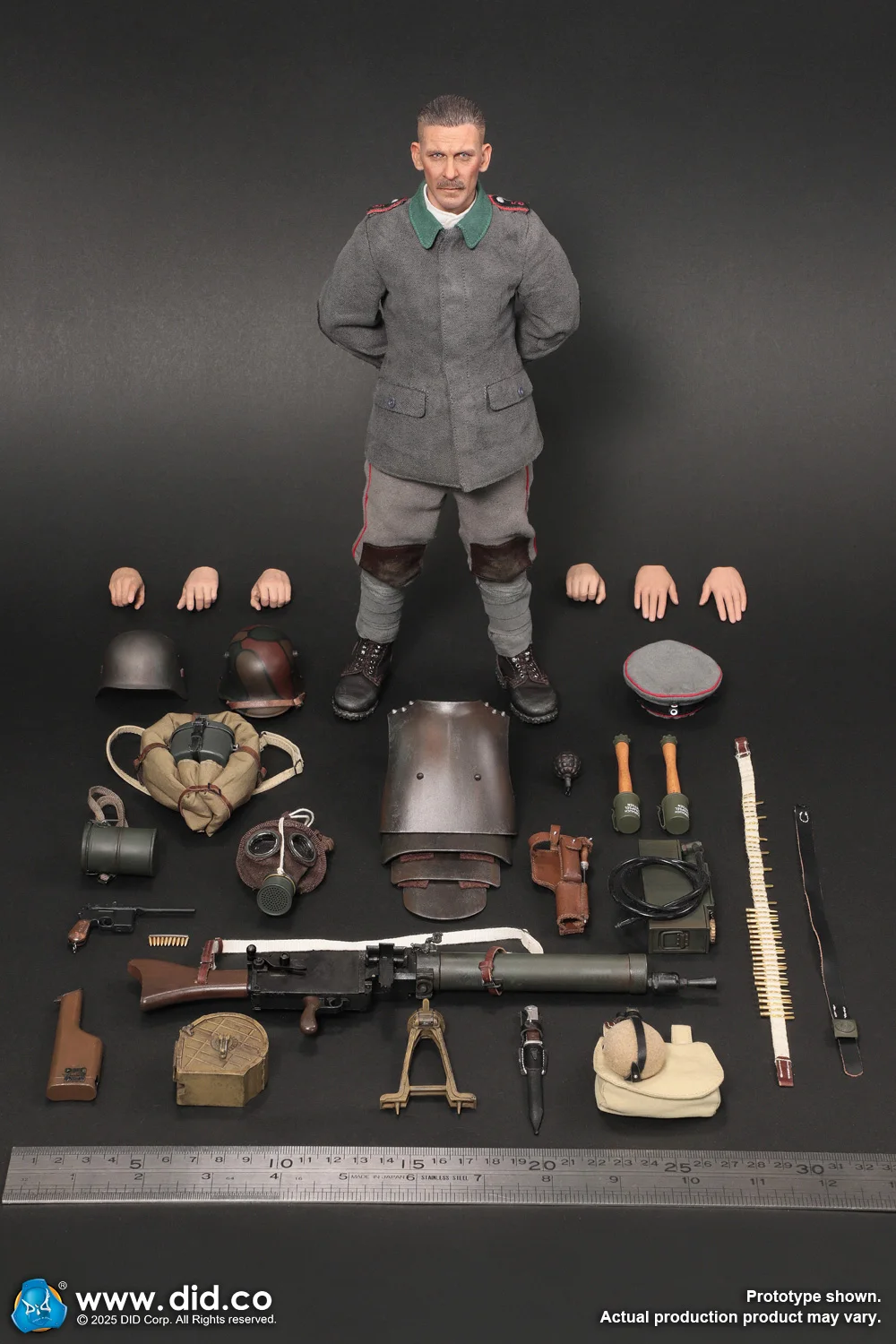 New Arrival 1/6th DID D11015 Soldier Doll MG08 Full Set Moveable Action Figure Gunner About 12" Gift For Fans Collect
New Arrival 1/6th DID D11015 Soldier Doll MG08 Full Set Moveable Action Figure Gunner About 12" Gift For Fans Collect