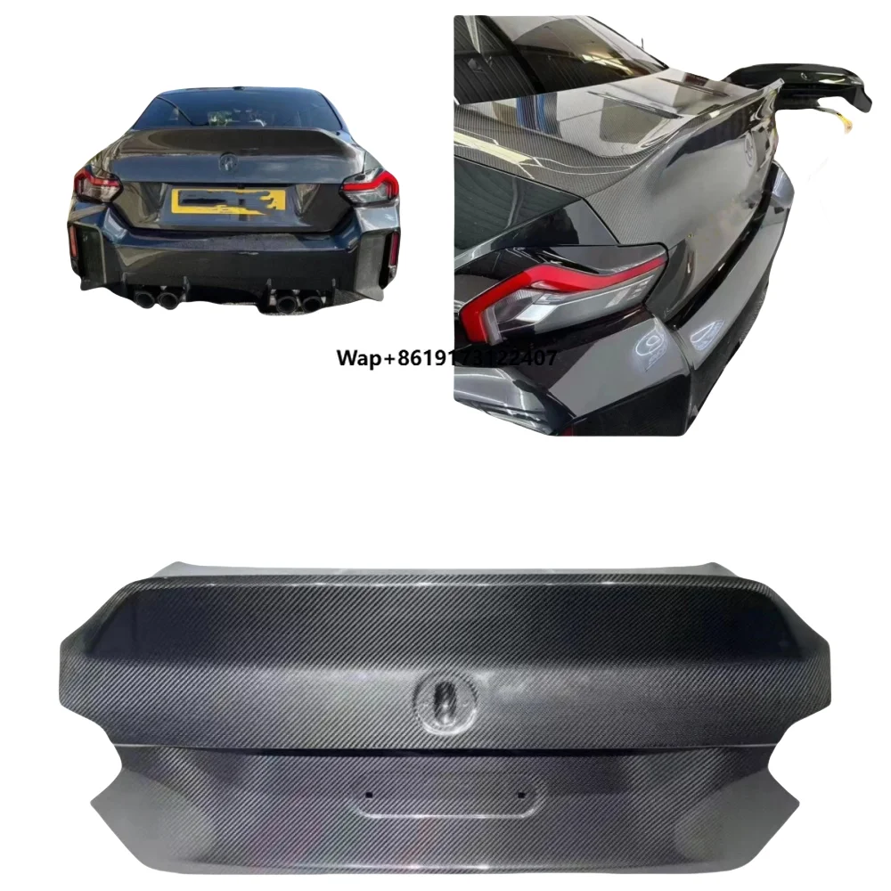 For M2 G87 Trunk Cover for M Carbon Fiber Trunk Cover for M 2 Refitted Trunk Cover
For M2 G87 Trunk Cover for M Carbon Fiber Trunk Cover for M 2 Refitted Trunk Cover
