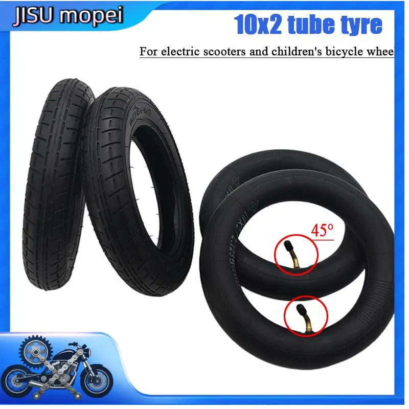 10x2 Pneumatic Tube & Tire 10*2(54-152) for Children's Bicycle Electric Scooter
10x2 Pneumatic Tube & Tire 10*2(54-152) for Children's Bicycle Electric Scooter