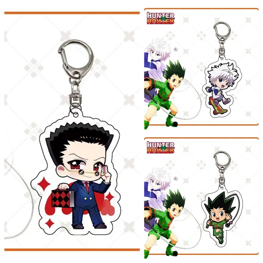6CM Charm Anime hunter x hunter Acrylic Keychain Model Cosplay Characters Ornament Accessories Goods Collection Gifts
6CM Charm Anime hunter x hunter Acrylic Keychain Model Cosplay Characters Ornament Accessories Goods Collection Gifts