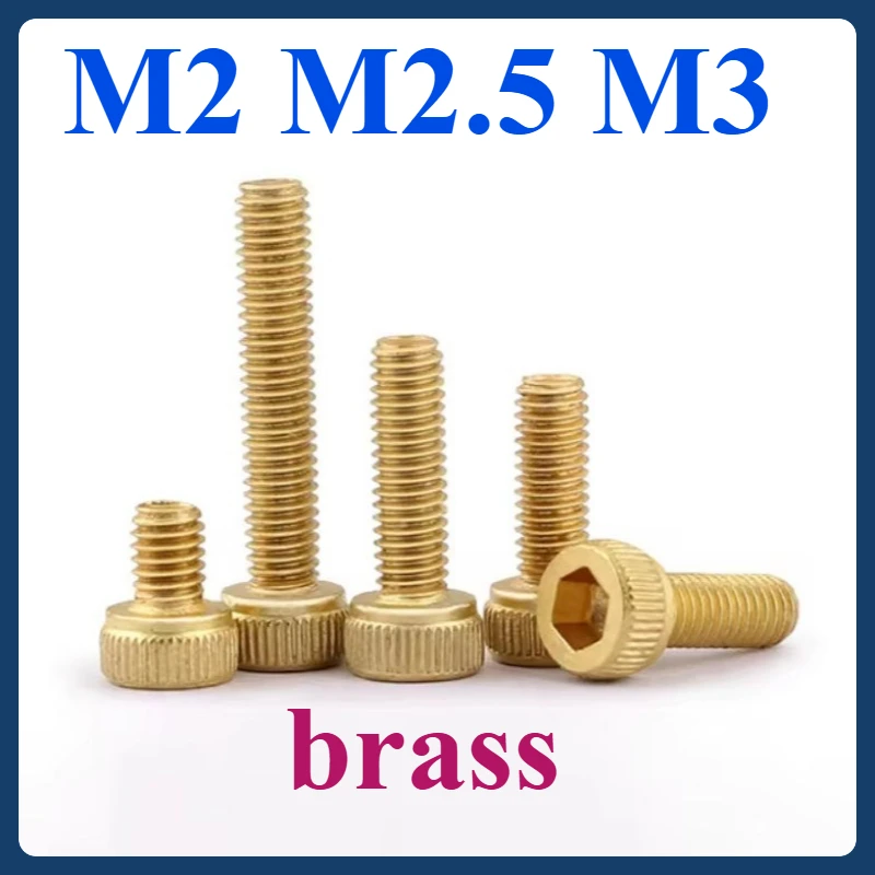 M2 M2.5 M3 Brass hexagon screws extended cylindrical head bolts Cup head screws Sturdy and durable
M2 M2.5 M3 Brass hexagon screws extended cylindrical head bolts Cup head screws Sturdy and durable
