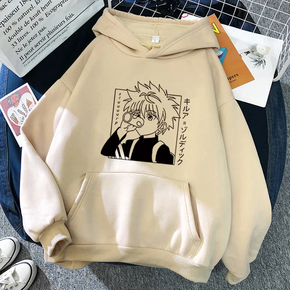 Удобная толстовка с капюшоном в стиле аниме для мужчин и женщин Kurapika Manga, флисовый осенне-зимний готический пуловер с капюшоном в стиле Харадзюку
Удобная толстовка с капюшоном в стиле аниме для мужчин и женщин Kurapika Manga, флисовый осенне-зимний готический пуловер с капюшоном в стиле Харадзюку
