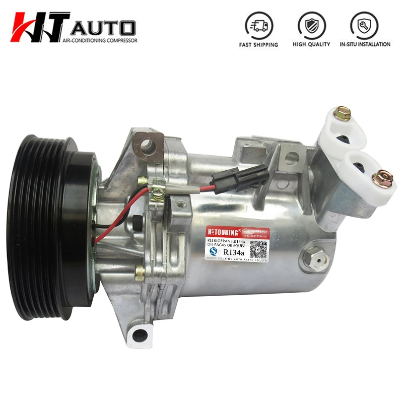 Auto Air Conditioning Compressor AC CR12Sc PV6 for Nissan Note Pulsar 1.5DCi 1.5 M212M10T004 8200819568 8201025121 92600-3VC6B
Auto Air Conditioning Compressor AC CR12Sc PV6 for Nissan Note Pulsar 1.5DCi 1.5 M212M10T004 8200819568 8201025121 92600-3VC6B