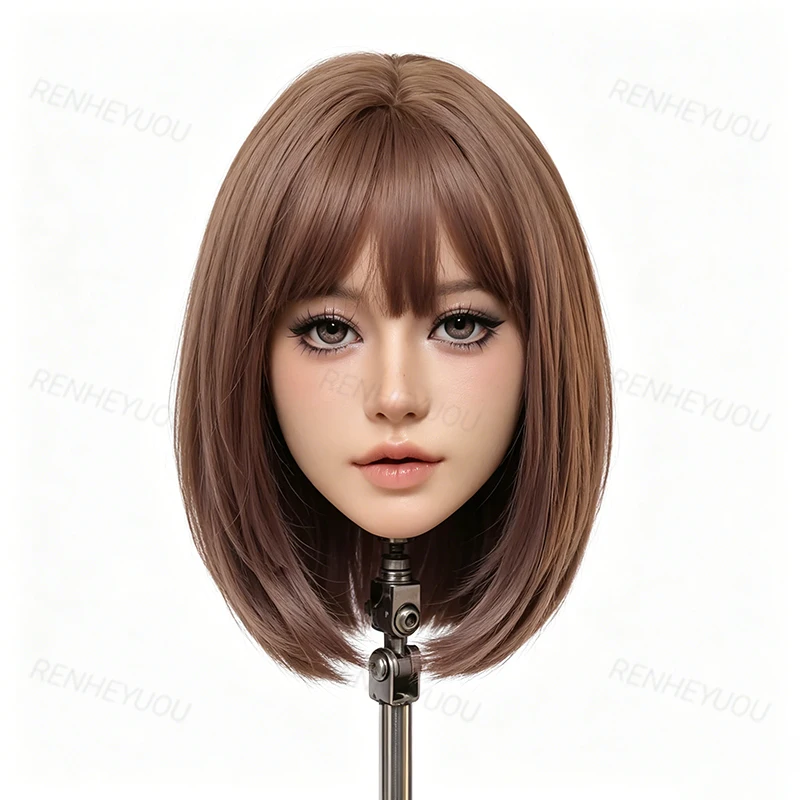Real silicone head 1:1 head model with a realistic feel, suitable for hair and eyebrow transplantation M16 interface
Real silicone head 1:1 head model with a realistic feel, suitable for hair and eyebrow transplantation M16 interface