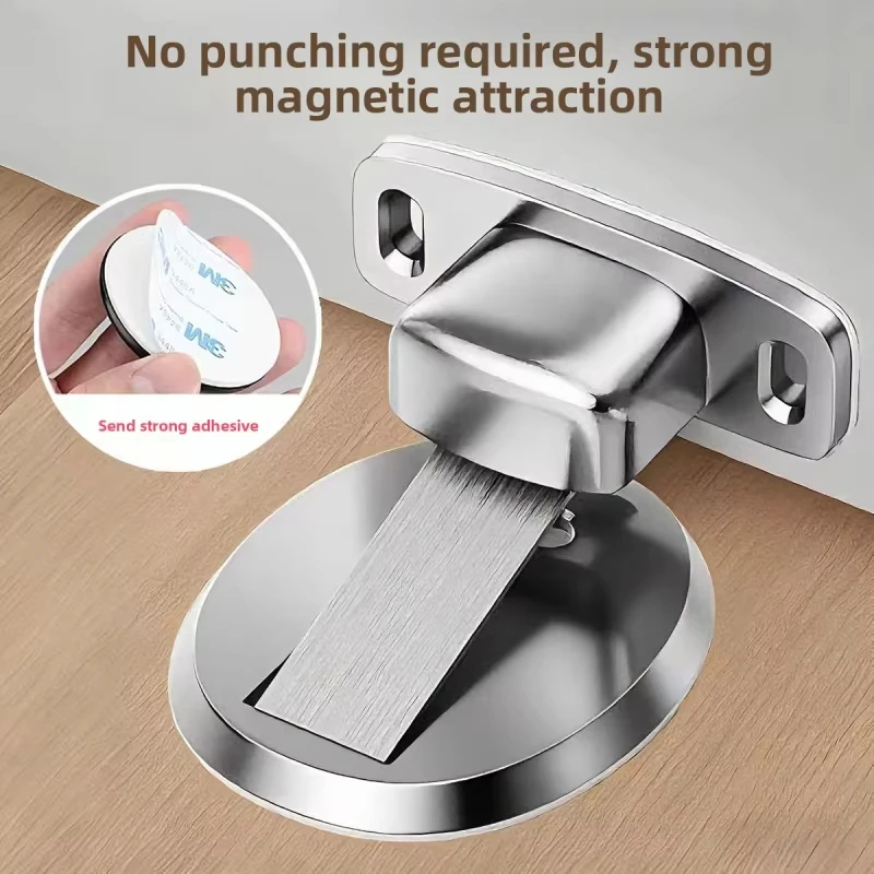 Invisible Magnetic Door Holder Stopper Safety Catch Stainless Steel Suction for Wall And Floor Mount Bedroom Door Stop Supply
Invisible Magnetic Door Holder Stopper Safety Catch Stainless Steel Suction for Wall And Floor Mount Bedroom Door Stop Supply