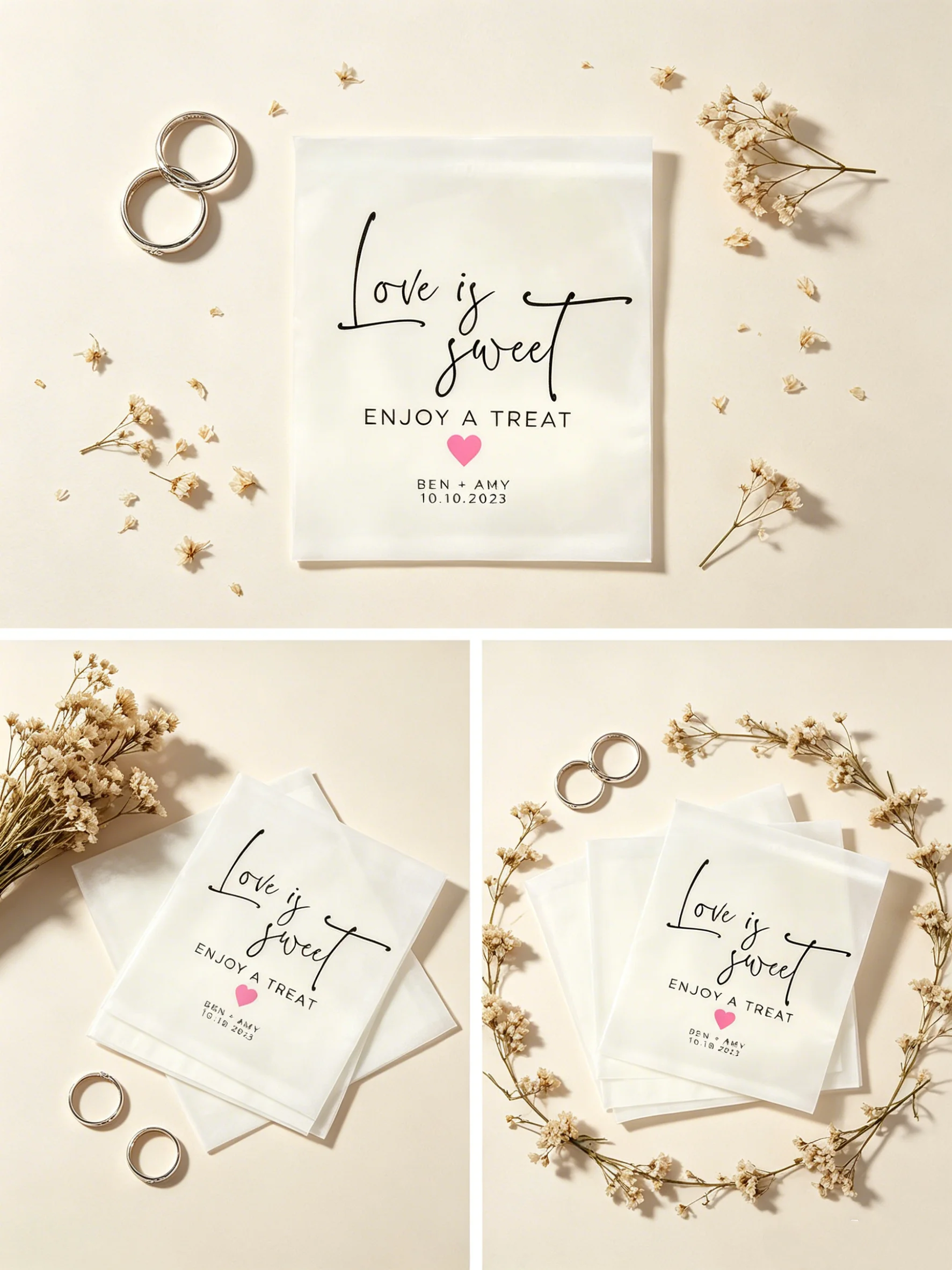Personalized Wedding Treat Bags Love Is Sweet Favor Bags Biodegradable Candy Gift Bags Bulk Wedding Guest Supplies
Personalized Wedding Treat Bags Love Is Sweet Favor Bags Biodegradable Candy Gift Bags Bulk Wedding Guest Supplies