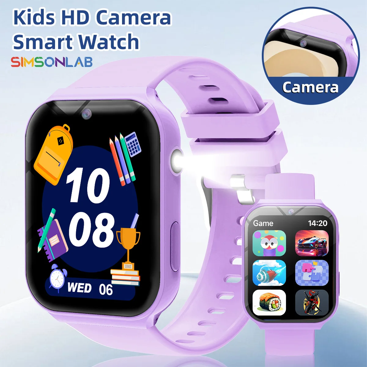 2026 New Smartwatch for Kids HD Camera Flashlight Study Partners Games Calculator Alarm Multi-language Birthday Gift Boys Girls
2026 New Smartwatch for Kids HD Camera Flashlight Study Partners Games Calculator Alarm Multi-language Birthday Gift Boys Girls