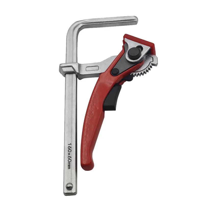 Ratchet Table Clamp Quick Release Bar Clamp Steel Clamping F Track Clip for Hole Table and Guide Rail System
Ratchet Table Clamp Quick Release Bar Clamp Steel Clamping F Track Clip for Hole Table and Guide Rail System